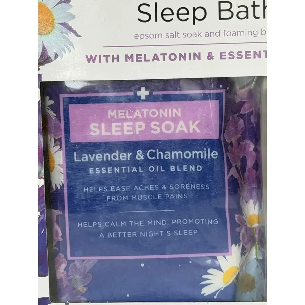 Dr Teal's Sleep Bath Epsom Salt Soak and Foaming Bath Lavender & Chamomile